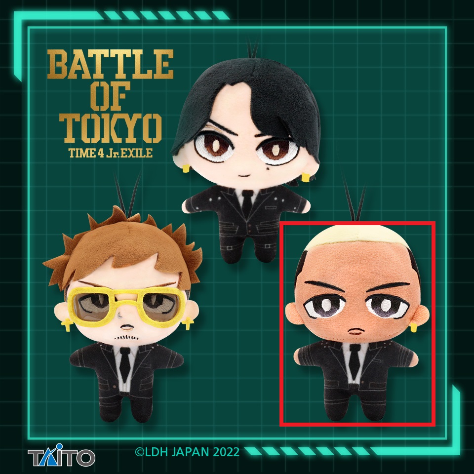 【BATTLE OF TOKYO】【セット配送】【C:PARTE】BATTLE OF TOKYO　ぷちぬいぐるみマスコットvol.1