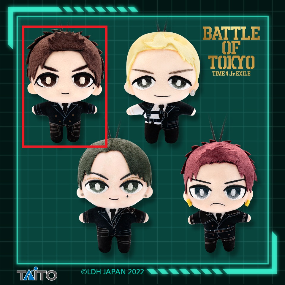 【BATTLE OF TOKYO】【A:SherRock】BATTLE OF TOKYO ぷちぬいぐるみマスコットvol.2