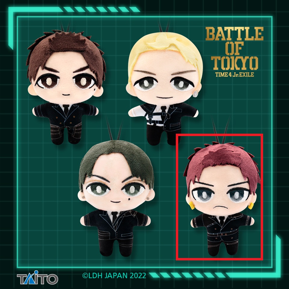 【BATTLE OF TOKYO】【D:ROSSO】BATTLE OF TOKYO　ぷちぬいぐるみマスコットvol.2