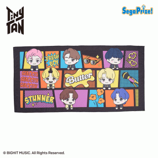 【TinyTAN】【セット配送】【TinyTAN】TinyTAN　＆ you　[PM]バスタオル～Butter～
