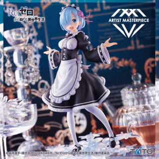 【フィギュア】【レム】Re:ゼロから始める異世界生活　AMP レム フィギュア～Winter Maid image ver.～