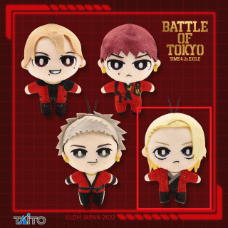 【ぬいぐるみ】【セット配送】【D:A-NOT】BATTLE OF TOKYO　ぷちぬいぐるみマスコットvol.3