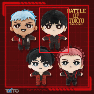 【ぬいぐるみ】【セット配送】【B:LUPUS】BATTLE OF TOKYO　ぷちぬいぐるみマスコットvol.4