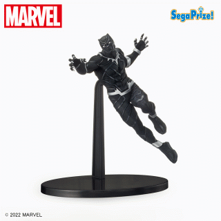 【MARVEL】【セット配送】【ブラックパンサー】MARVEL COMICS　[SPM]フィギュア　“ブラックパンサー”