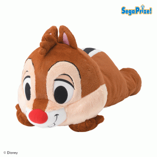 【ディズニー】デール　[SGJ]寝ころびほおづえぬいぐるみ