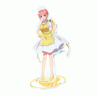 【五等分の花嫁】【セット配送】【A中野一花】映画「五等分の花嫁」 スタンド付きメガアクリルプレート～ナースver.～