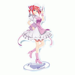 【五等分の花嫁】【セット配送】【B中野二乃】映画「五等分の花嫁」 スタンド付きメガアクリルプレート～ナースver.～