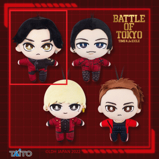 【BATTLE OF TOKYO】【セット配送】【A:MI-YA】BATTLE OF TOKYO　ぷちぬいぐるみマスコットvol.5