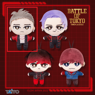【BATTLE OF TOKYO】【A:GOEMON】BATTLE OF TOKYO　ぷちぬいぐるみマスコットvol.6