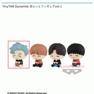 【TinyTAN】【セット配送】【A:RM】TinyTAN Dynamite ぽふっとフィギュアvol.1