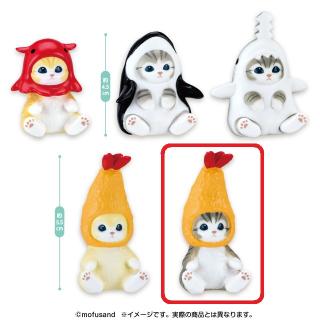 【mofusand】【Aエビフライ（サバシロ）】mofusand インテリアミニフィギュア2