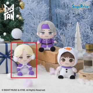 【TinyTAN】【A:Jimin】TinyTAN　Purple Holidays　[MP]おすわりぬいぐるみ“Jimin＆V＆Jung Kook”