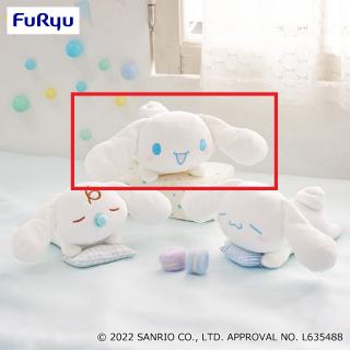 【サンリオ】【Cシナモロール目開き】シナモロール いっしょにねんねぬいぐるみ～シナモロール・みるく～
