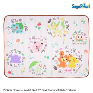 【ポケットモンスター】【Natural Life】ポケットモンスター　[PM]巾着付ブランケット～Natural Life～