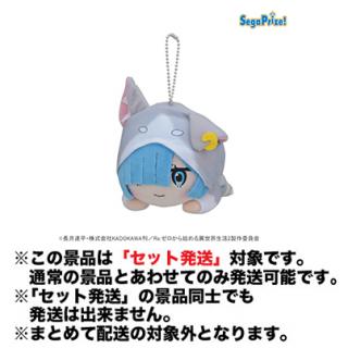 【Re:ゼロから始める異世界生活】【セット配送】【Cレム】Re:ゼロから始める異世界生活 寝そべり [MP]ぬいぐるみ “エミリア＆ラム＆レム”-大精霊パック-