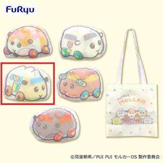 【PUI PUI モルカー】【Cアビー】PUI PUI モルカー ーDesignProduced by Sanrioー モルカー型！エコバッグ