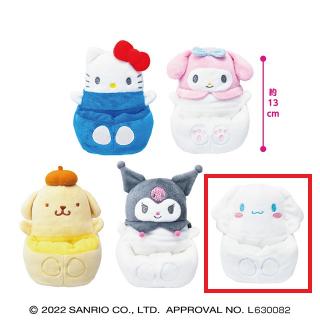 【サンリオ】【Eシナモロール】サンリオキャラクターズ ぬいぐるみスマホスタンド