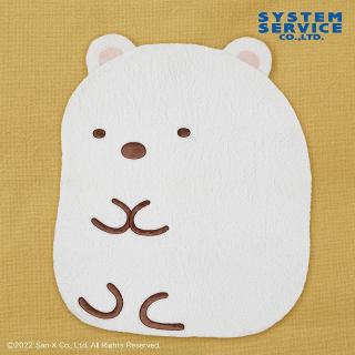 【すみっコぐらし】【しろくま】すみっコぐらし しろくまのともだち ビッグダイカットラグ しろくま