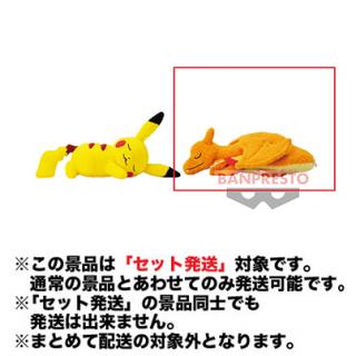 【ポケットモンスター】【セット配送】【リザードン】ポケットモンスター くつろぎタイム でっかいぬいぐるみ～ピカチュウ・リザードン～