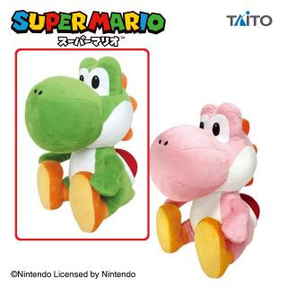 【スーパーマリオ】【ヨッシー（みどり）】スーパーマリオ　特大サイズぬいぐるみ　おすわりヨッシー