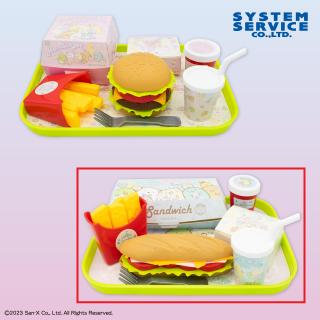 【すみっコぐらし】【Bサンドイッチセット】すみっコぐらし たぴおかパーク ファーストフードおもちゃセット
