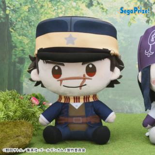 【ゴールデンカムイ】【セット配送】【A杉元佐一】TVアニメ「ゴールデンカムイ」　[SP]おすわりぬいぐるみ～杉元佐一＆アシリパ～