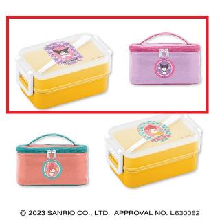 【サンリオ】【Bクロミ】マイメロディ♡クロミ レトロガール保冷バッグ付きランチボックス