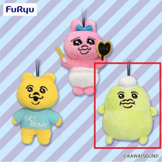 【可哀想に！】【C脱帽カッパ】おぱんちゅうさぎ マスコット②