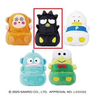 【サンリオ】【Bバッドばつ丸】サンリオキャラクターズ ぬいぐるみスマホスタンド２