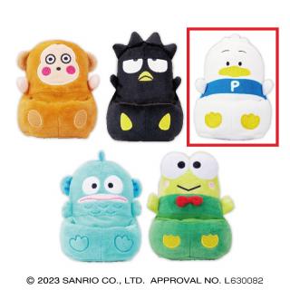 【サンリオ】【Eあひるのペックル】サンリオキャラクターズ ぬいぐるみスマホスタンド２
