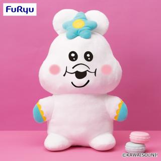 【可哀想に！】【んぽちゃむ】んぽちゃむ おすわりBIGぬいぐるみ