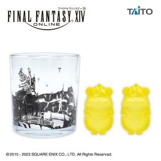 【ファイナルファンタジー】【イル・メグ】ファイナルファンタジーXIV　グラス＆アイスキューブセット