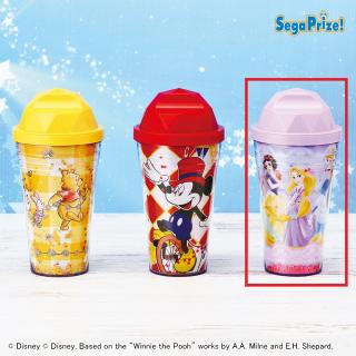 【ディズニー】【Cディズニープリンセス】ディズニーキャラクター　[PM]グリッタータンブラー