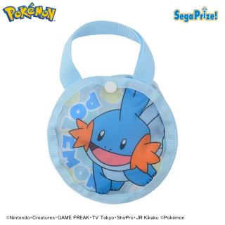 【ポケットモンスター】【Bミズゴロウ】ポケットモンスター　モンスターボール型ケース付エコバッグ～みずタイプ～