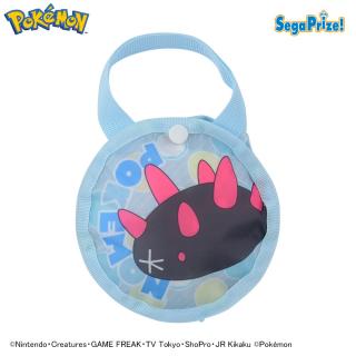 【ポケットモンスター】【Fナマコブシ】ポケットモンスター　モンスターボール型ケース付エコバッグ～みずタイプ～