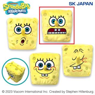 【スポンジ・ボブ】【Bボブ】スポンジ・ボブフェイスポーチぬいぐるみ