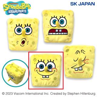 【スポンジ・ボブ】【Cボブ】スポンジ・ボブフェイスポーチぬいぐるみ