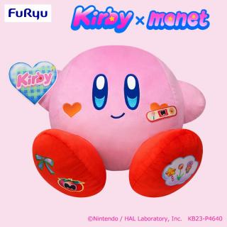 【星のカービィ】【カービィ】星のカービィ Kirby×monet　BIGぬいぐるみ～OMEKASHI SPECIAL～