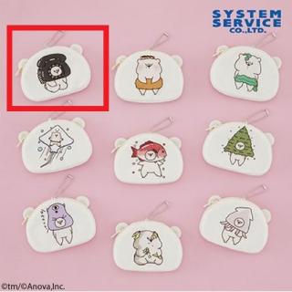 【ともだちはくま】【Aでんわにでんわ】ともだちはくま くま型ダジャレミニポーチ