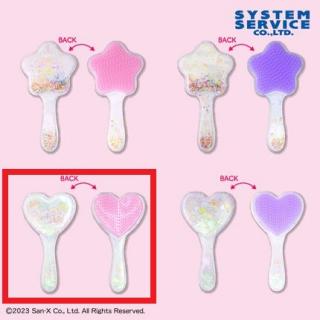 【すみっコぐらし】【Cブルー】すみっコぐらし すみっコベビー キラキラヘアブラシ