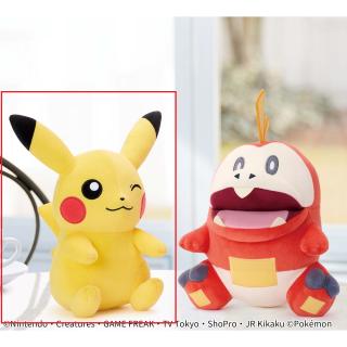 【ポケットモンスター】【Aピカチュウ】ポケットモンスター もふぐっと つれてってぬいぐるみ～ピカチュウ・ホゲータ～