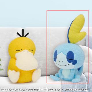 【ポケットモンスター】【Bメッソン】ポケットモンスター もふぐっと くつろぎタイムぬいぐるみ～コダック・メッソン～
