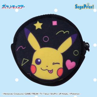【ポケットモンスター】【Aピカチュウ（フェイス）】ポケットモンスター　カラフルプチポーチ