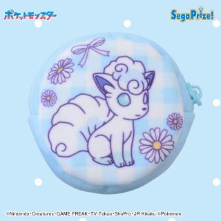 【ポケットモンスター】【Eロコン（アローラのすがた）】ポケットモンスター　カラフルプチポーチ