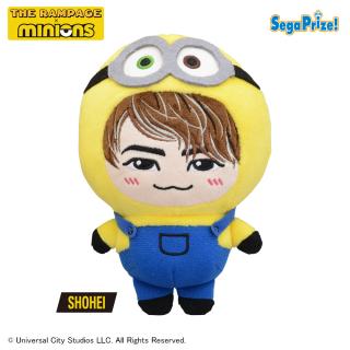 【ミニオンズ】【B:SHOHEI】THE RAMPAGE×MINION　ミニぬいぐるみ～着ぐるみデザインVer.2～（EX）