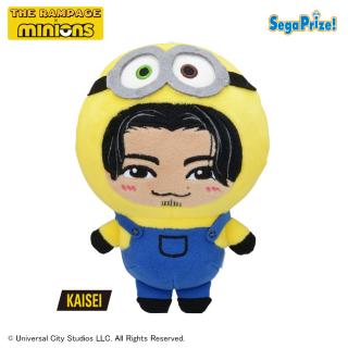 【ミニオンズ】【C:KAISEI】THE RAMPAGE×MINION　ミニぬいぐるみ～着ぐるみデザインVer.4～（EX）
