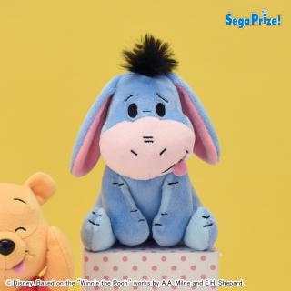 【ディズニー】【Cイーヨー】くまのプーさん　ぬいぐるみ　ぺろりVer.