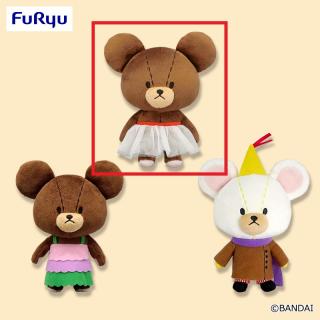 【くまのがっこう】【Aチュールスカート】くまのがっこう ジャッキーのおたんじょうびぬいぐるみ