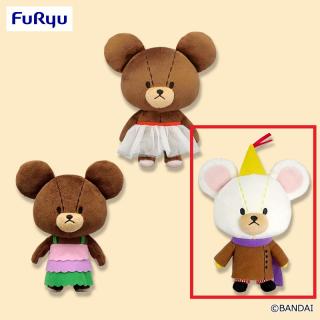 【くまのがっこう】【セット配送】【Cデイビッド】くまのがっこう ジャッキーのおたんじょうびぬいぐるみ