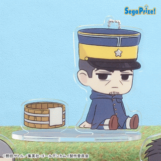 【ゴールデンカムイ】【セット配送】【F月島軍曹】TVアニメ「ゴールデンカムイ」　のほほんと♪　ツインクリアスタンド